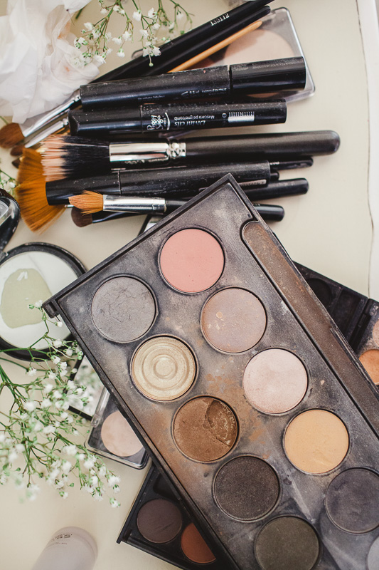 Palette maquillage mariage