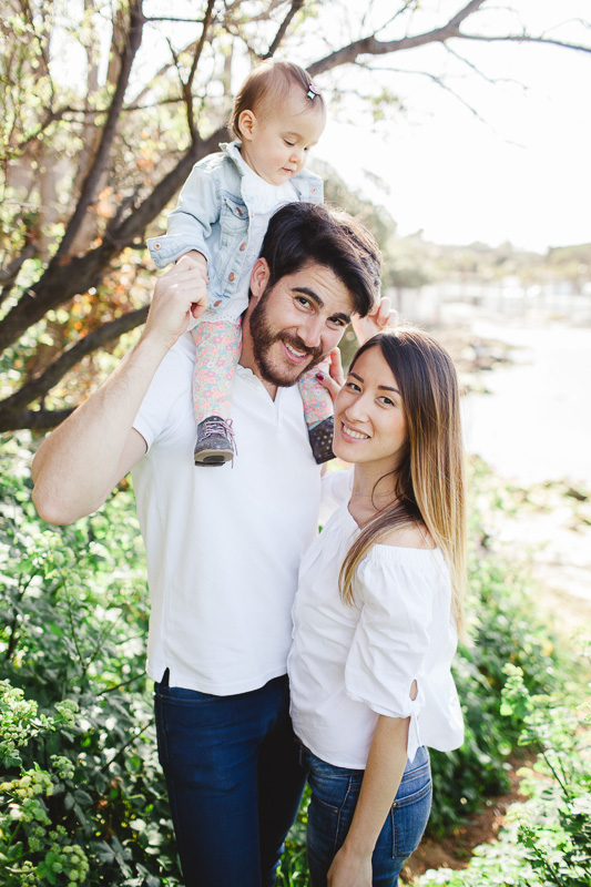 Shooting famille enfant epaules